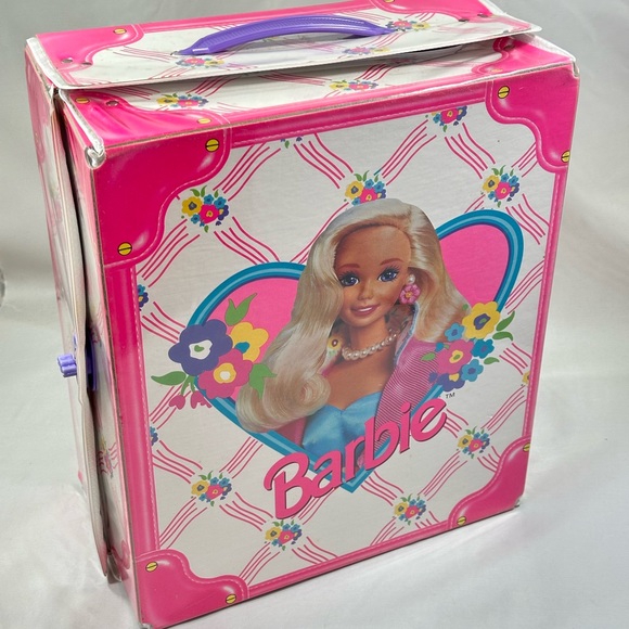 Vintage Mattel, Inc. 1996 Barbie Case, Storage Carry for Dolls And Clothing - Picture 2 of 14